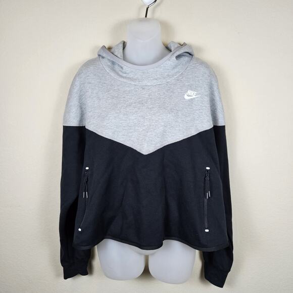 Nike Sportswear Tech Fleece Pullover Hoodie Scuba Funnel Performance Womens 1X - Picture 1 of 13